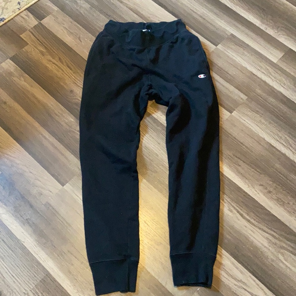 Reverse Weave Joggers black size small sweatpants